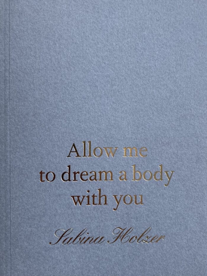 Allow me to dream a body with you