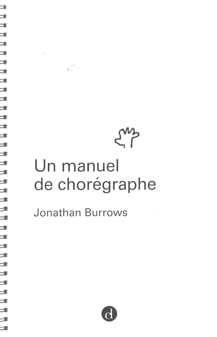 Un manuel de chorégraphe