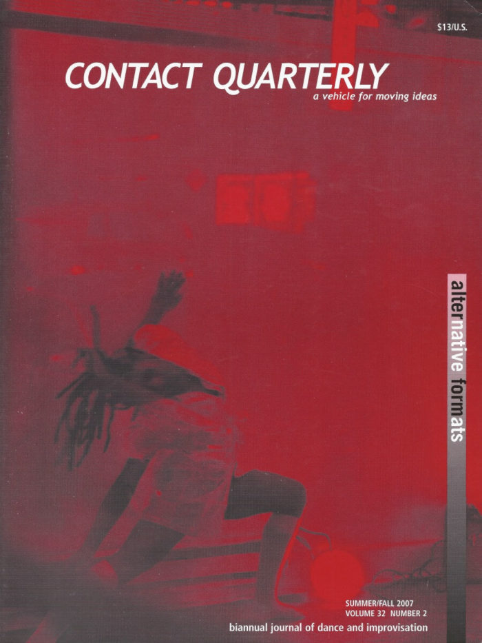 Contact Quarterly/Volume 32#2