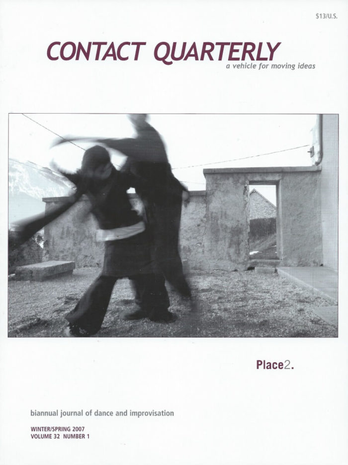 Contact Quarterly/Volume 32#1
