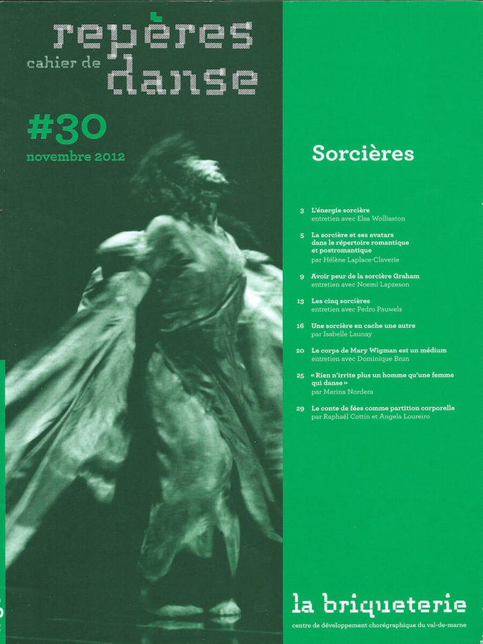 Repères, cahier de danse # 30 - Sorcières