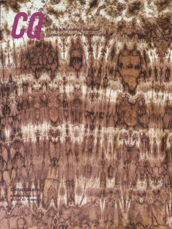 Contact Quarterly/Volume 40 #1