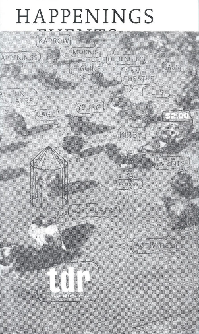 Happenings & Events – Tulane Drama Review – vol. 10, nº 2, Hiver 1965