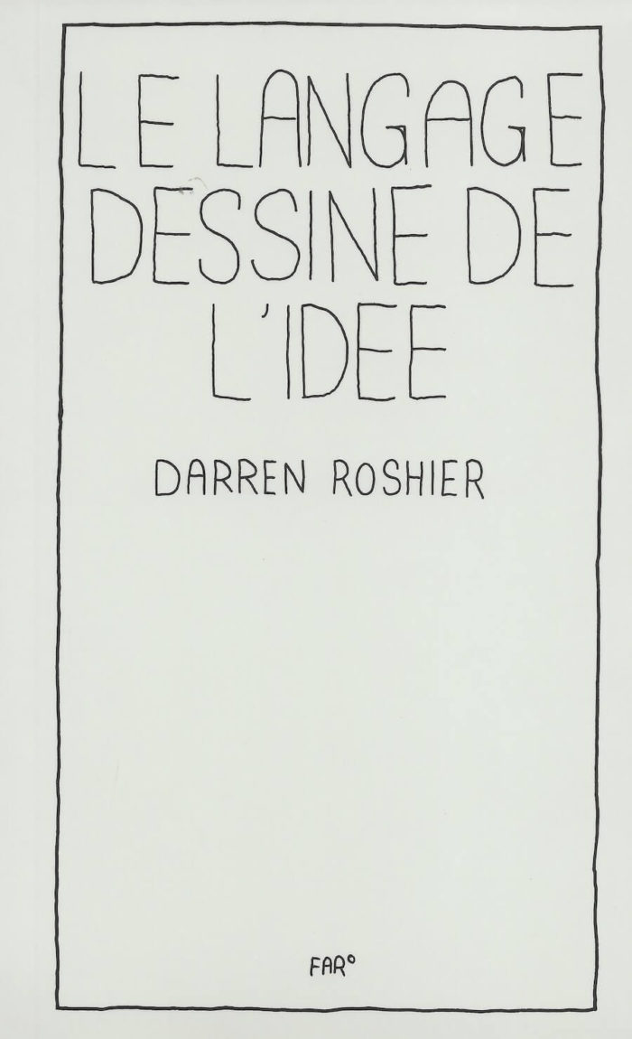 Le langage dessiné de l’idée