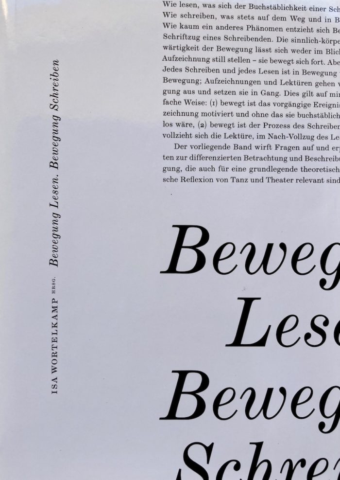 Bewegung Lesen. Bewegung Schreiben