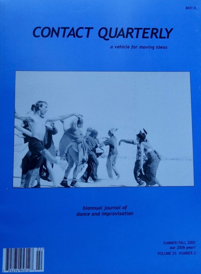 Contact Quarterly/Volume 25 # 2