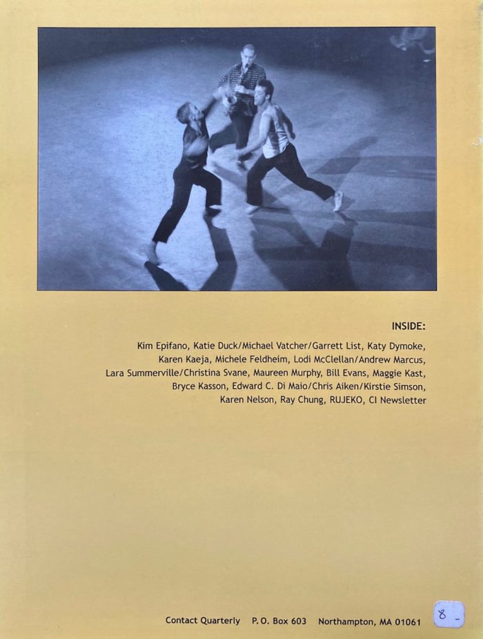 Contact Quarterly/Volume 24 #2 - Image 2