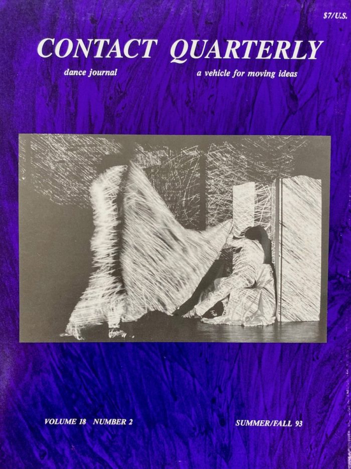 Contact Quarterly/Volume 18 #2