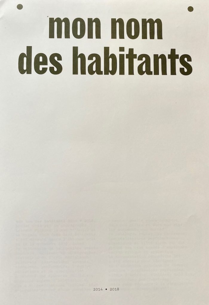 mon nom des habitants