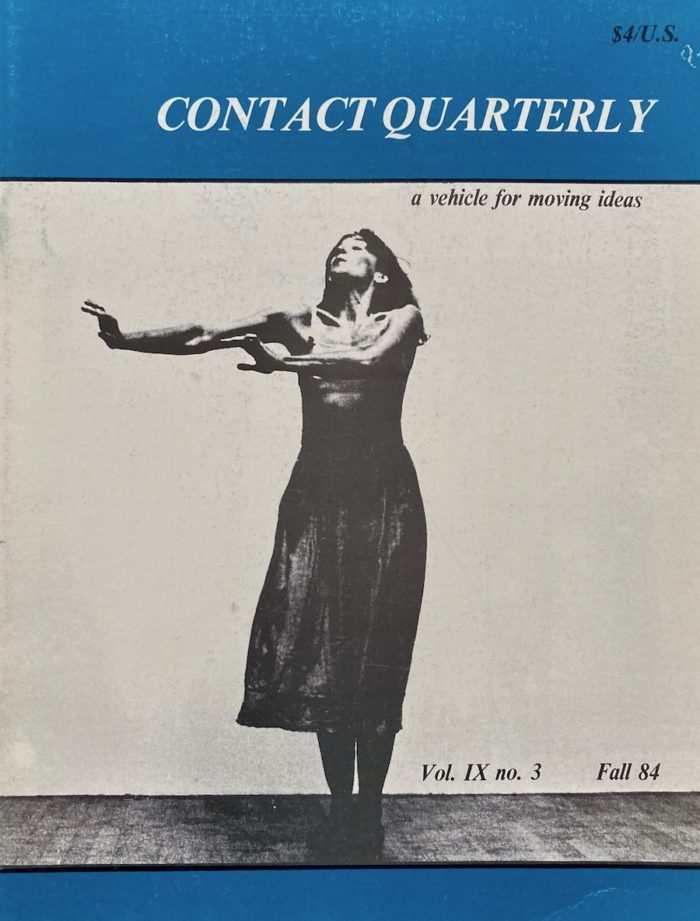 Contact Quarterly/Volume 9 #3