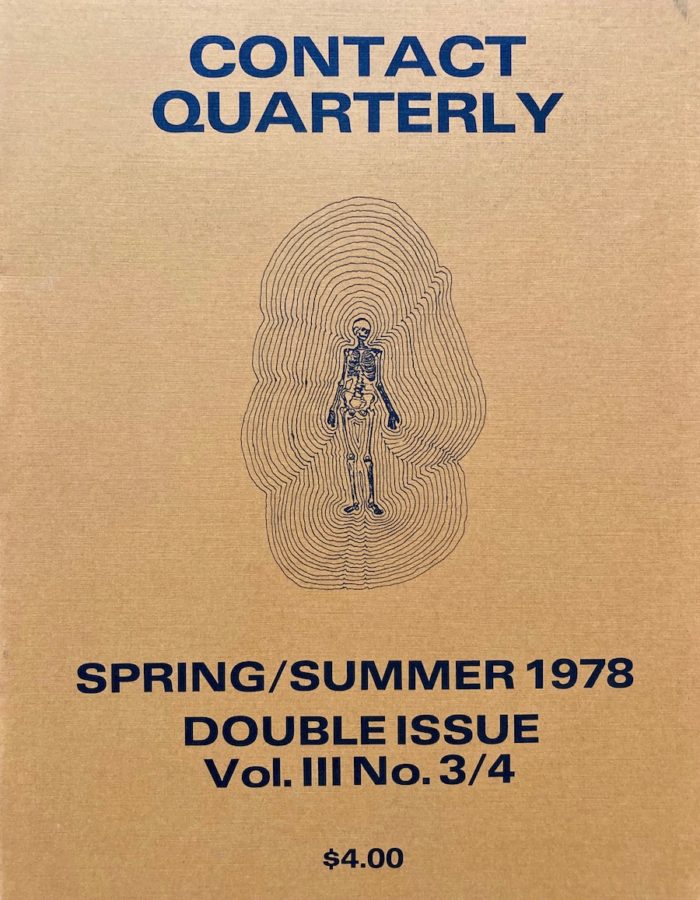 Contact Quarterly/Volume 3 #3/4