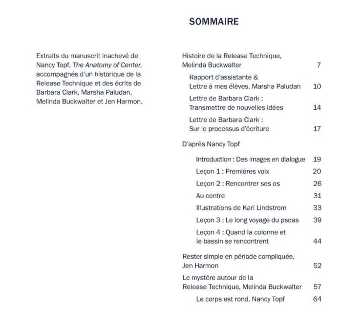 L'anatomie du centre - Une introduction à la pratique de la Topf Technique and Dynamic Anatomy – Image 2