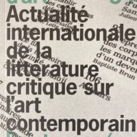 Critique d’art n°54 – printemps/été 2020-Spring/Summer 2020