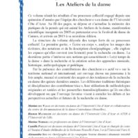 Pratiques de la pensée en danse - Les Ateliers de la danse – Image 2