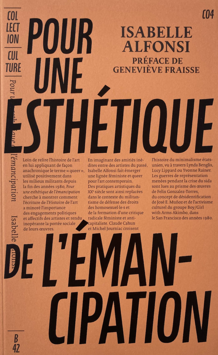Pour une esthétique de l'émancipation - Construire les lignées d’un art queer