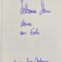 Seltsame Sterne Starren zur Erde
