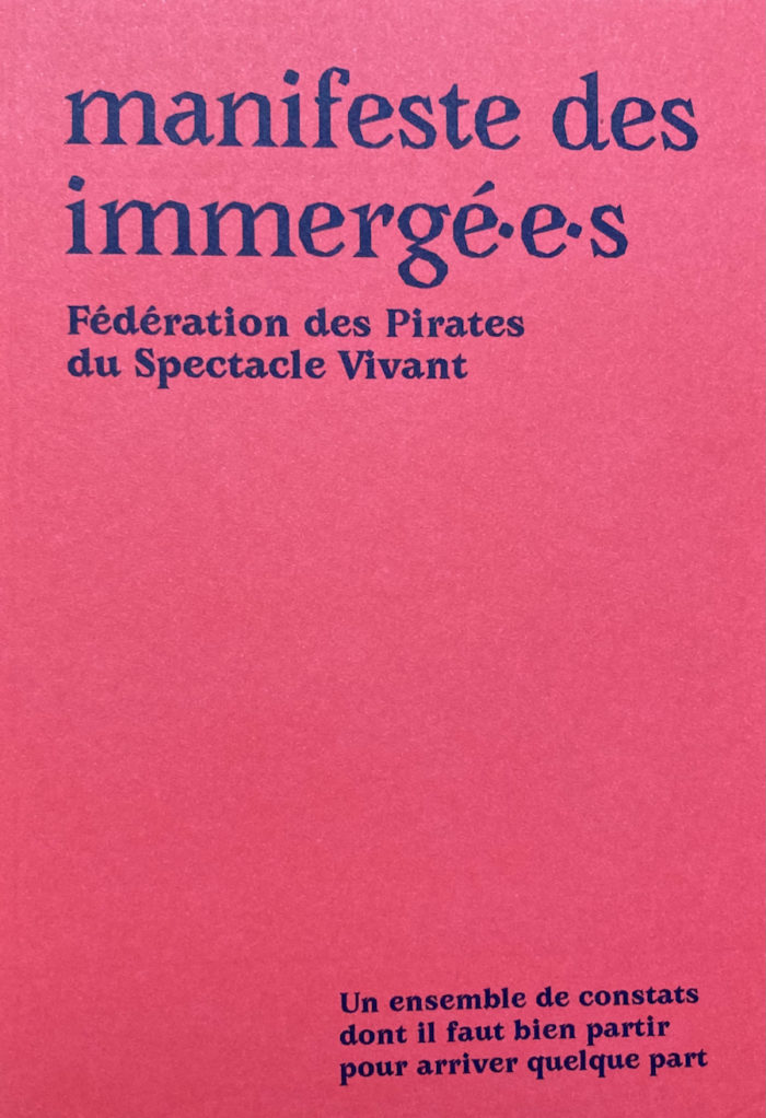 manifeste des immergé·e·s