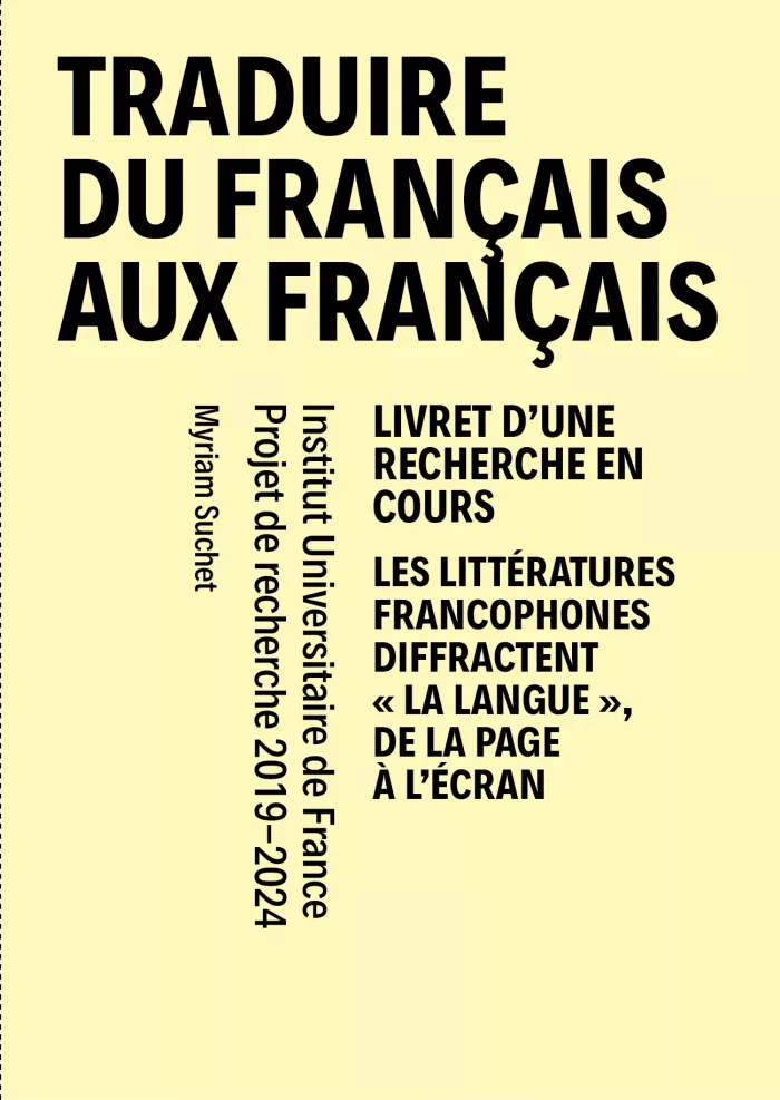 Traduire du français aux français - nr. 1
