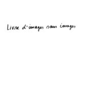 Livre d'images sans images (LP)