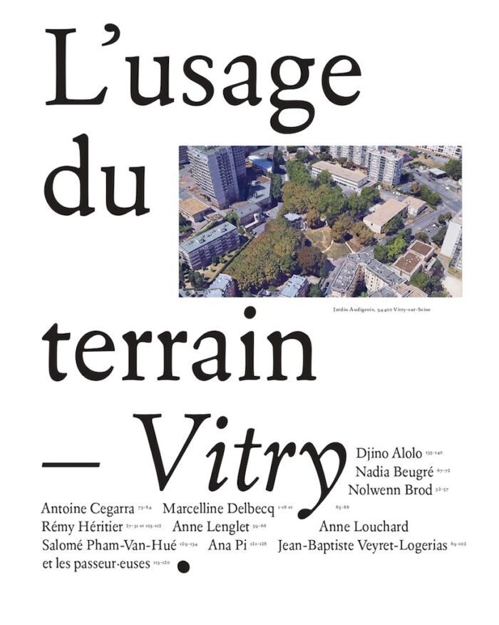 L’usage du terrain - Vitry