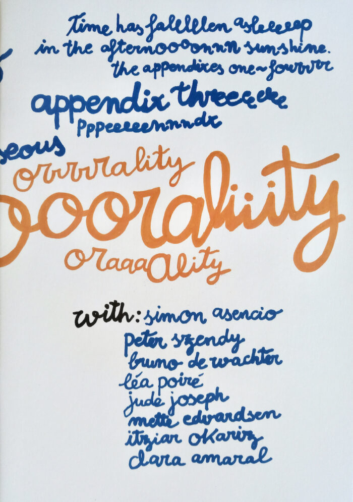 Appendix #3 – Orality