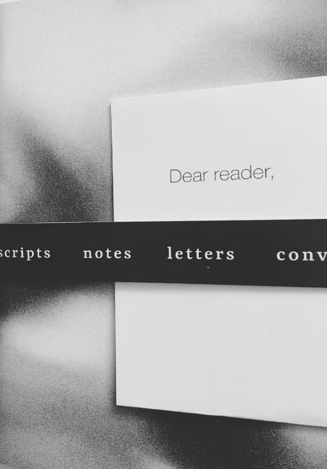 Arquivo Atlântico: scripts, notes, letters and conversations